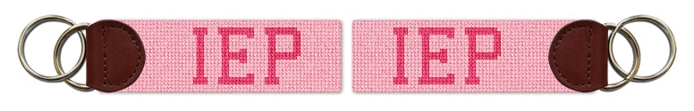 Custom Needlepoint Key Fob