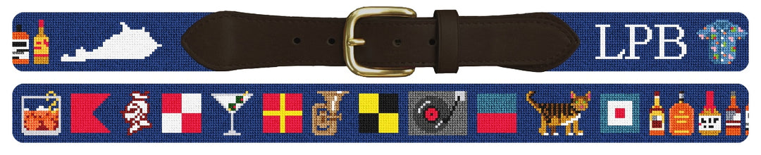 Custom Needlepoint Belt