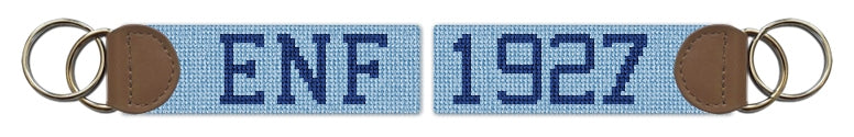 Custom Needlepoint Key Fob