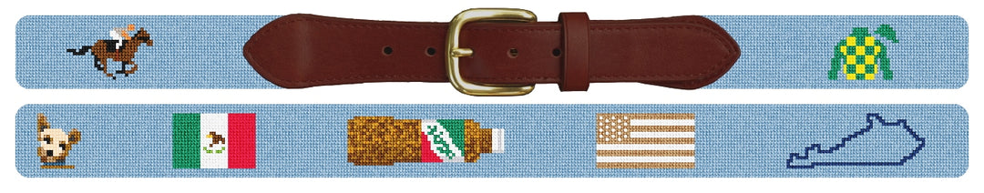 Custom Needlepoint Belt