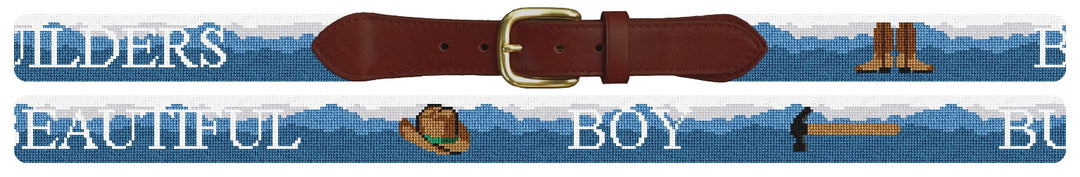 Custom Needlepoint Belt
