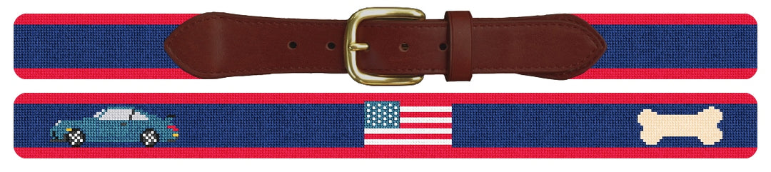 Custom Needlepoint Belt