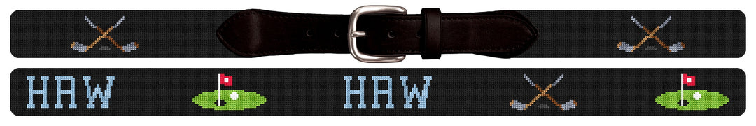 Custom Needlepoint Belt