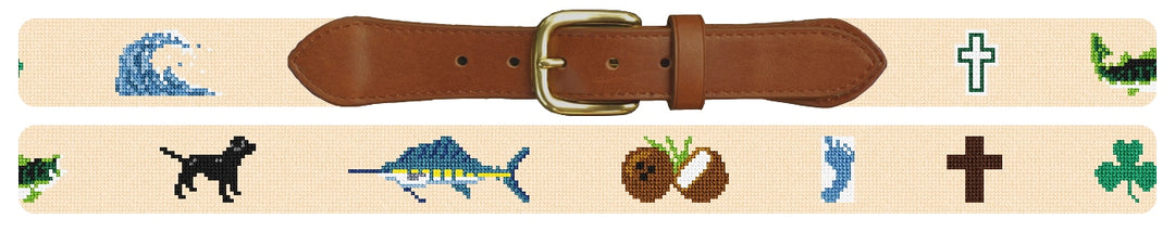 Custom Needlepoint Belt