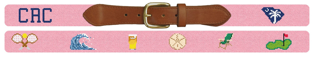 Custom Needlepoint Belt