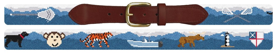 Custom Needlepoint Belt