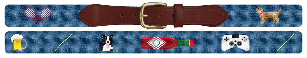 Custom Needlepoint Belt