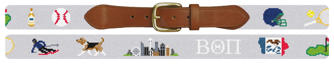 Custom Needlepoint Belt