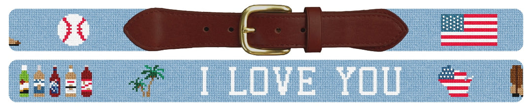 Custom Needlepoint Belt