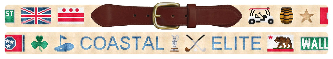 Custom Needlepoint Belt