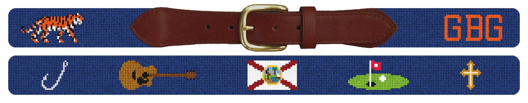 Custom Needlepoint Belt