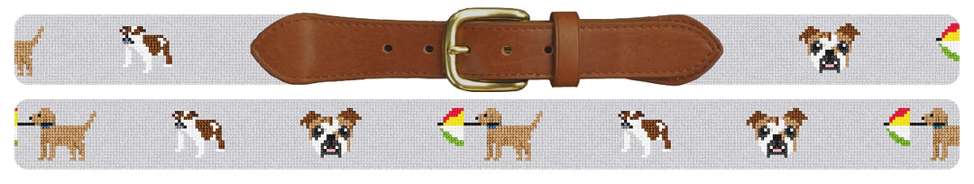Custom Needlepoint Belt