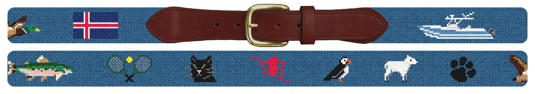 Custom Needlepoint Belt