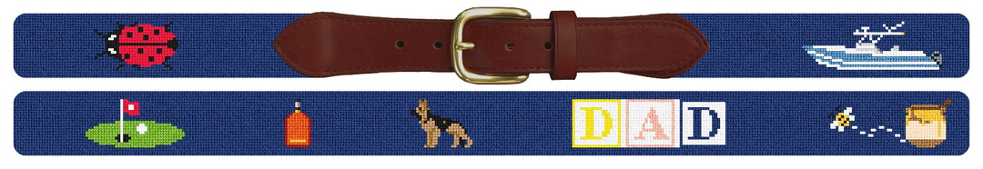 Custom Needlepoint Belt