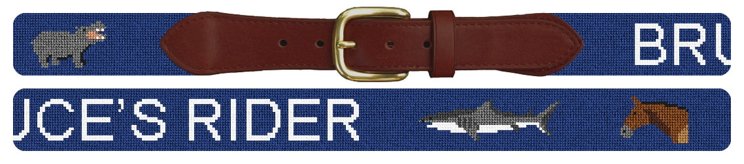 Custom Needlepoint Belt