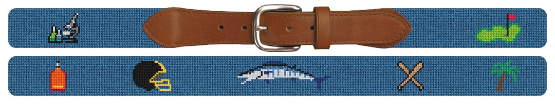 Custom Needlepoint Belt