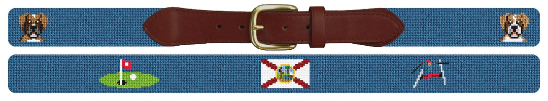 Custom Needlepoint Belt