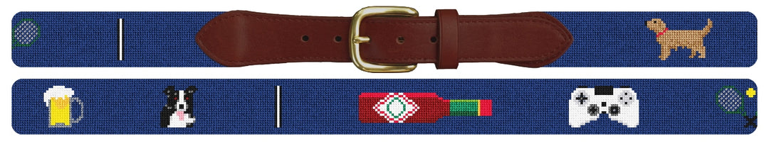 Custom Needlepoint Belt