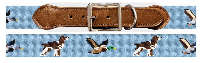 Custom Needlepoint Dog Collar
