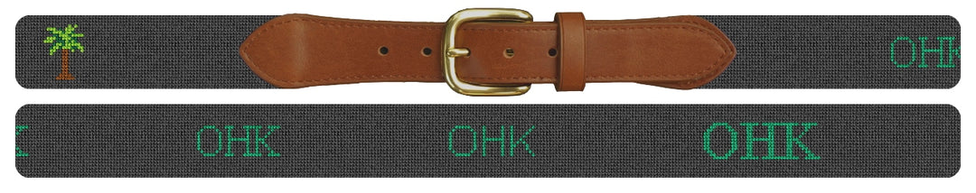 Custom Needlepoint Belt