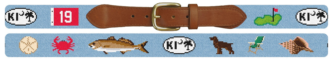 Custom Needlepoint Belt