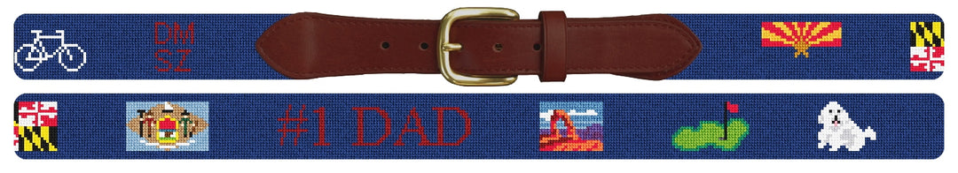 Custom Needlepoint Belt