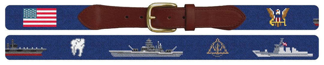 Custom Needlepoint Belt