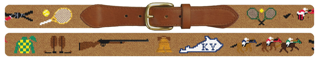 Custom Needlepoint Belt
