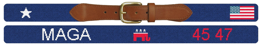 Custom Needlepoint Belt
