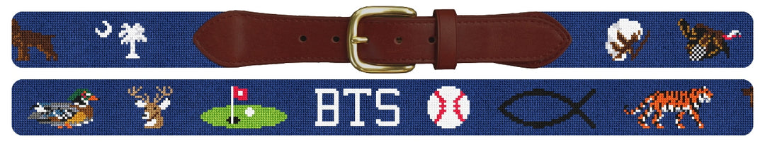 Custom Needlepoint Belt