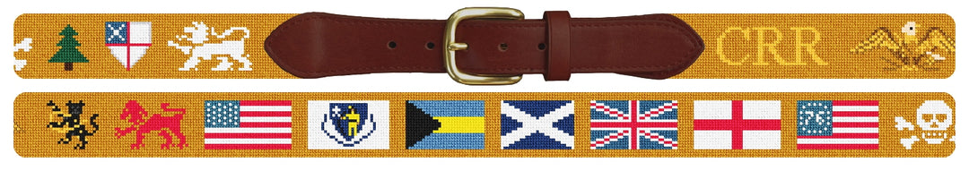 Custom Needlepoint Belt