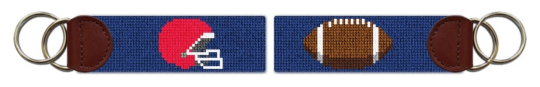 Custom Needlepoint Key Fob