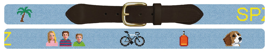 Custom Needlepoint Belt