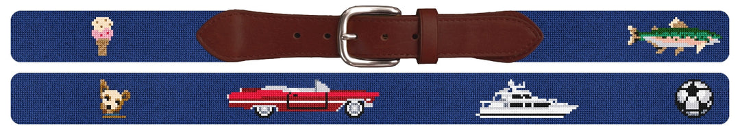 Custom Needlepoint Belt