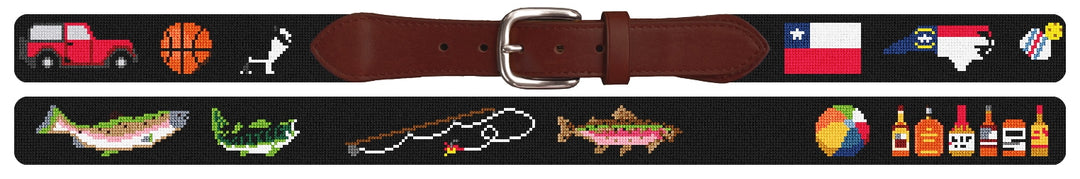 Custom Needlepoint Belt