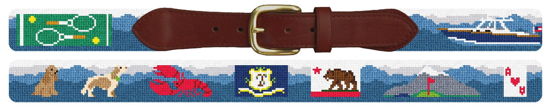 Custom Needlepoint Belt