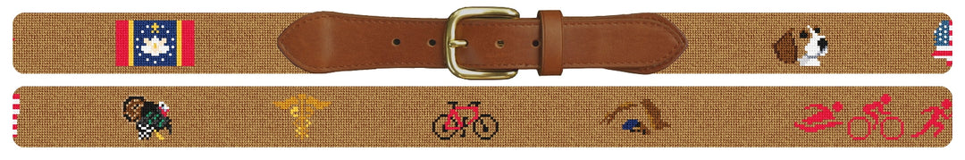 Custom Needlepoint Belt