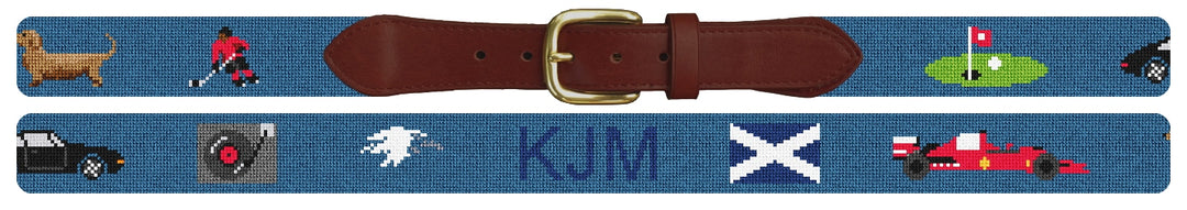 Custom Needlepoint Belt