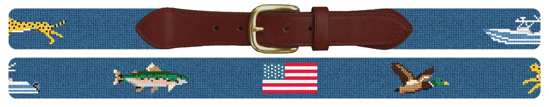 Custom Needlepoint Belt