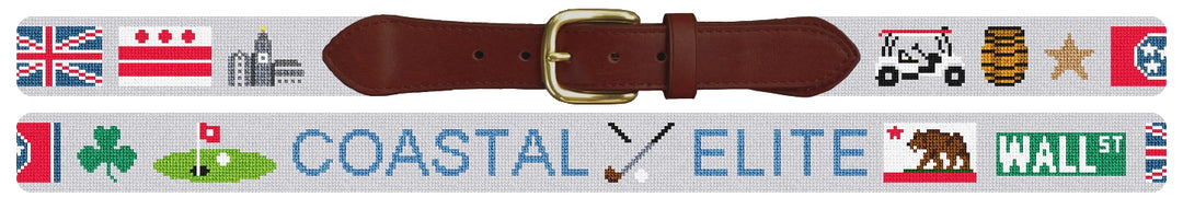 Custom Needlepoint Belt
