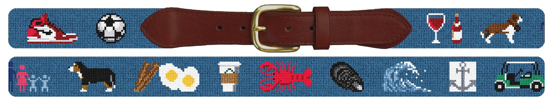 Custom Needlepoint Belt