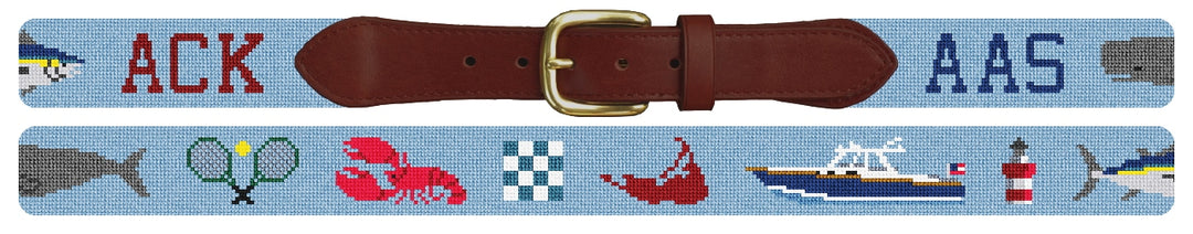 Custom Needlepoint Belt