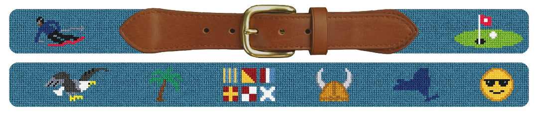 Custom Needlepoint Belt