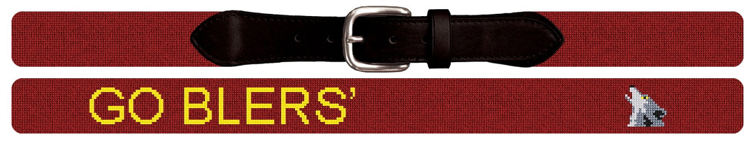 Custom Needlepoint Belt