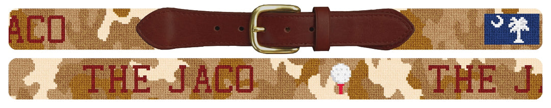 Custom Needlepoint Belt