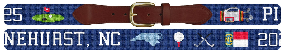 Custom Needlepoint Belt