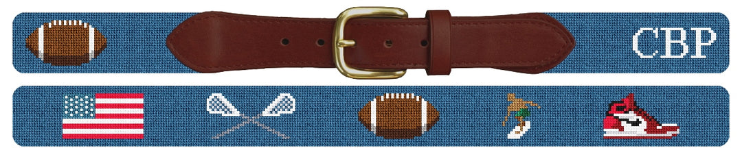 Custom Needlepoint Belt