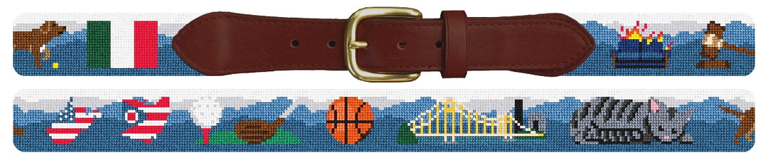 Custom Needlepoint Belt