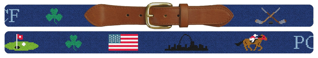 Custom Needlepoint Belt