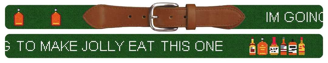 Custom Needlepoint Belt